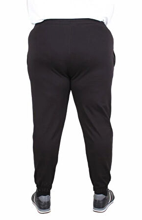 Starbattal Büyük Beden Classic Eşofman Altı Dik Fermuarlı 25501 SIYAH