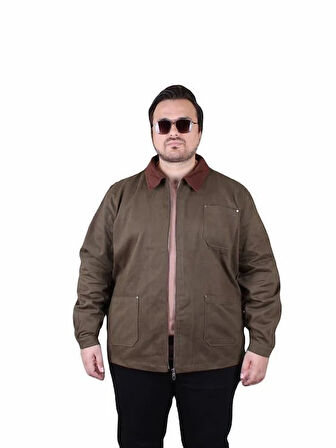 Starbattal Büyük Beden Gabardin Mont Estilismo 25900 HAKI