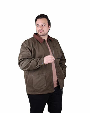 Starbattal Büyük Beden Gabardin Mont Estilismo 25900 HAKI