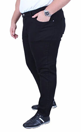 Starbattal Büyük Beden Klasik 5 Cep Gabardin Pantolon 11915 SIYAH