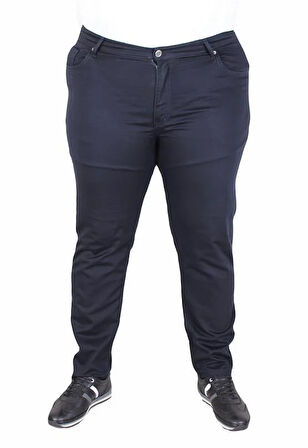 Starbattal Büyük Beden Klasik 5 Cep Pantolon Venedik 11916 LACIVERT