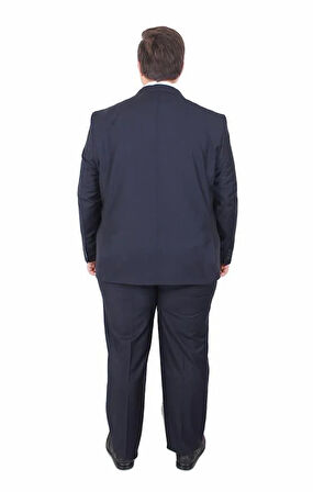 Starbattal Erkek Büyük Beden 6 Drop Takım Elbise PARIS 071010 LACIVERT