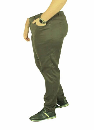 Starbattal Büyük Beden Klasik 5 Cep Pantolon Montana 11917 HAKI