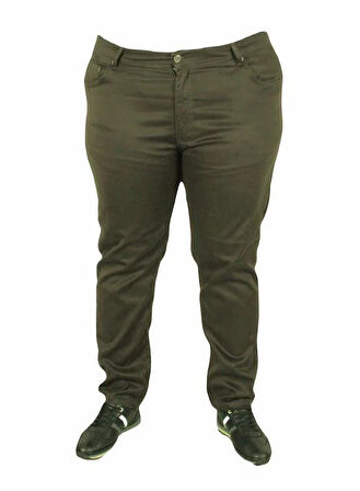 Starbattal Büyük Beden Klasik 5 Cep Pantolon Montana 11917 HAKI