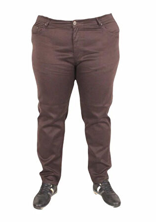 Starbattal Büyük Beden Klasik 5 Cep Pantolon Montana 11917 KAHVERENGİ