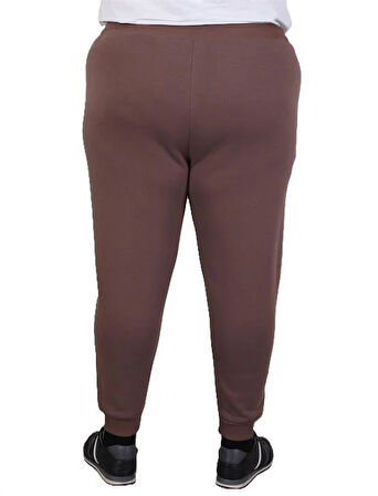 Starbattal Büyük Beden 3ip Classic Eşofman Altı 22515 KAHVERENGİ