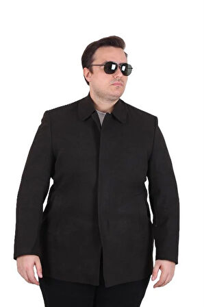 Starbattal Erkek Büyük Beden Kaşmir Kaban 103008 KAHVERENGİ