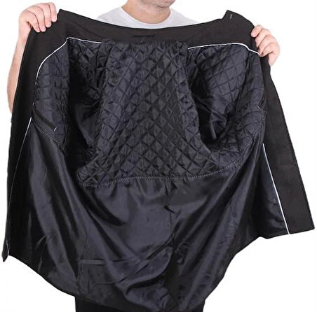 Starbattal Erkek Büyük Beden Kaşmir Kaban 103008 KAHVERENGİ