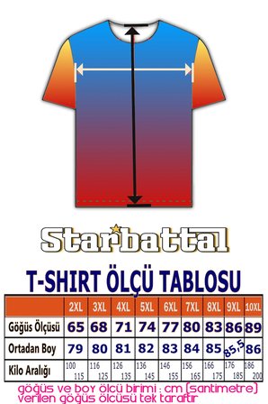 Starbattal Büyük Beden Baskılı Kolsuz Tişört Life is Never 26121 SAKS