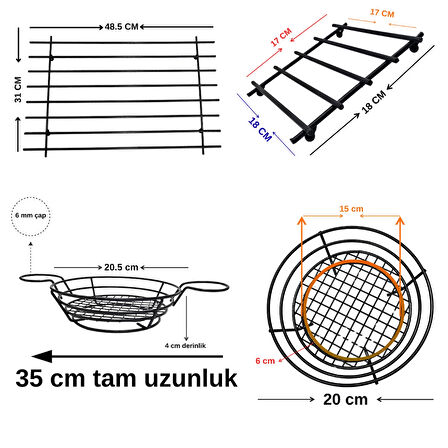 4’LÜ METAL SUNUM VE NİHALE SETİ – BÜYÜK NİHALE, SOSLUKLU  SUNUMLUK, EKMEK-MEYVE SEPETİ, KÜÇÜK NİHALE