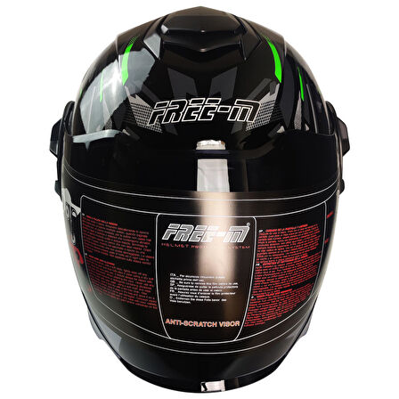 FREEM FR-665 GREEN YARIM KASK