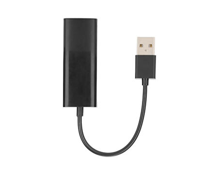 Frisby FA-7676C USB2.0=>Ethernet çevirici (Giriş:USB2.0 => Çıkış: 10/100 Mbps Ethernet)