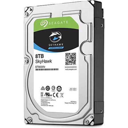 Seagate 3.5" 8 Tb Skyhawk ST8000VX009 Sata 3.0 5400 Rpm Hard Disk