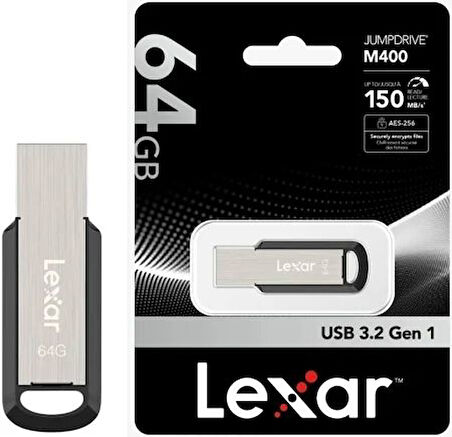 Lexar 64Gb M400 Jumpdrive Usb3.2 150MB/s LJDM400064G-BNBNG