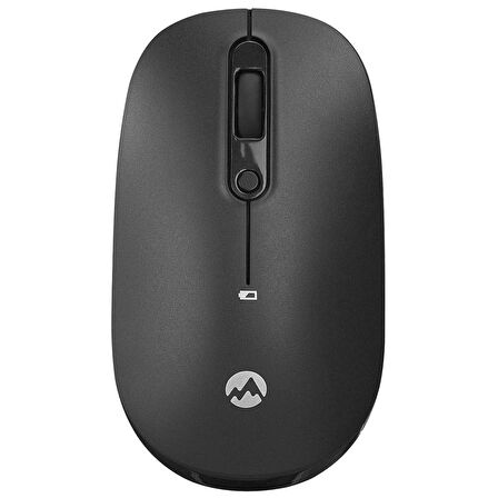 Everest KM-BT803 Bluetooth&kablosuz siyah Q klavye mouse set