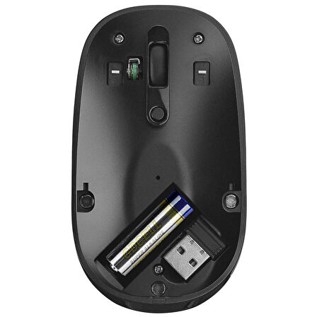 Everest KM-BT803 Bluetooth&kablosuz siyah Q klavye mouse set