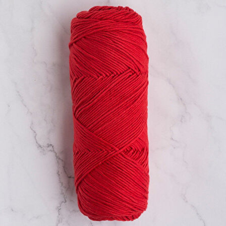 La Mia Baby Cotton Kırmızı El Örgü İpi - L033 - 33634