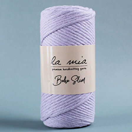 Sylar La Mia Boho Slim Lila El Örgü İpi -L067 - 34201