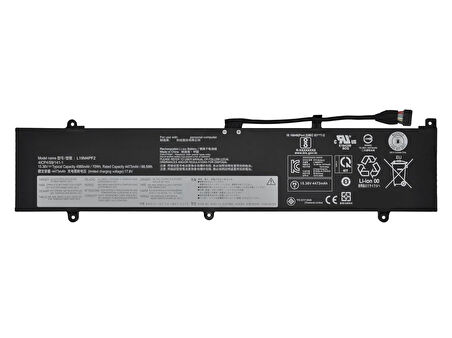 RETRO Lenovo IdeaPad Slim 7-15IMH05, L19M4PF2 Notebook Bataryası