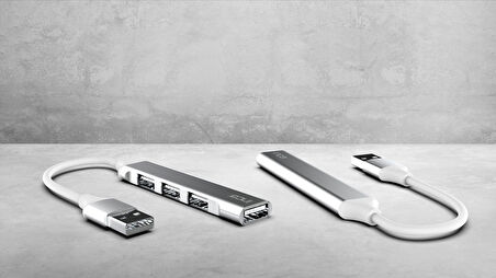 Inca IUSB-4TU Usb Tip-A=>3*Usb2.0+1*Usb3.0 Hub (Giriş:Usb Tip-A=>Çıkış: 3*Usb2.0 + 1*Usb3.0)