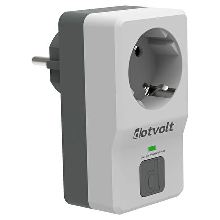 Dotvolt Surge Hunter 1'li Akım Korumalı Priz
