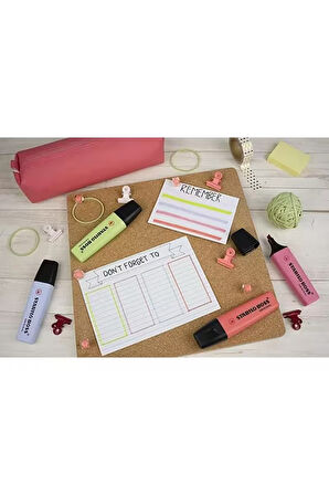 - İşaretleme Kalemi - Boss Original Pastel - Pembe