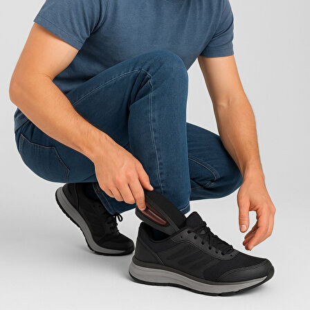 Sylar 5 cm Boy Uzatıcı Silikon Ortopedik Topuk Tabanlık – Yüksek Konforlu Gizli Yükseltici Ped (Unisex)