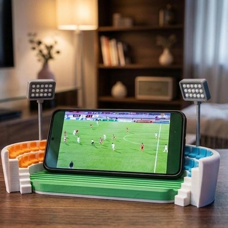 Futbolseverlere Özel 3D Stadyum Telefon Standı