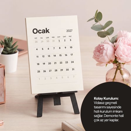 Domirus PlanCORE™ Desk Stand Masa Takvimi Standı