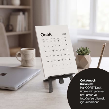 Domirus PlanCORE™ Desk Stand Masa Takvimi Standı