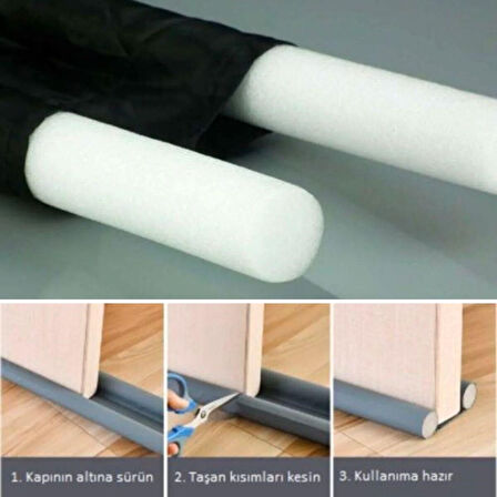 Sylar Kapı Altı Rüzgar ve Toz Önleyici Isı Koruyucu İzolatör Boyu Ayarlanabilir Model