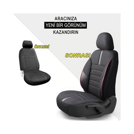 Renault Flash Star Serisi Oto Koltuk Kılıfı Seti   