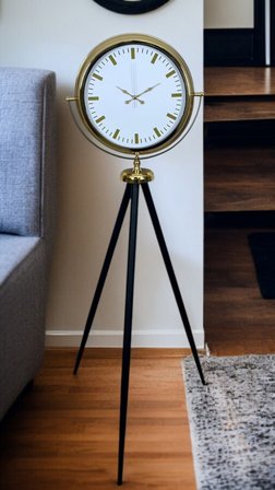 Gold Balance Tripod Ayaklı Saat