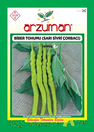 YALOVA ÇORBACI 12 KIL BİBER TOHUMU 10 GR ORT 1200 TOHUM