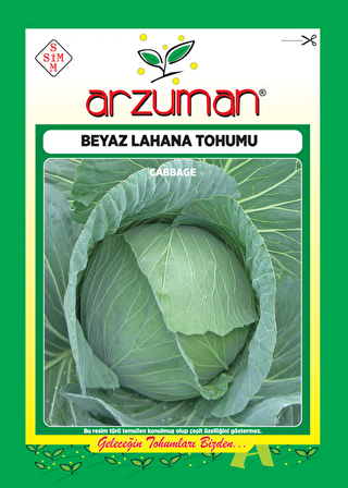 YALOVA-1 BEYAZ LAHANA TOHUMU 10 GR ORT 2000 AD TOHUM