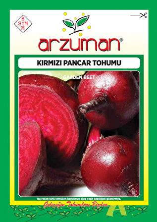 KIRMIZI PANCAR TOHUMU 10 GR ORT 600 AD TOHUM