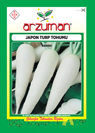 JAPON TURP TOHUMU 10 GR ORT 900 AD TOHUM