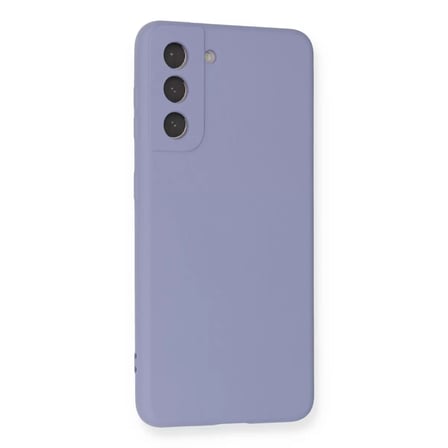Samsung Galaxy S21 Kılıf Nano İçi Kadife Silikon - Lila