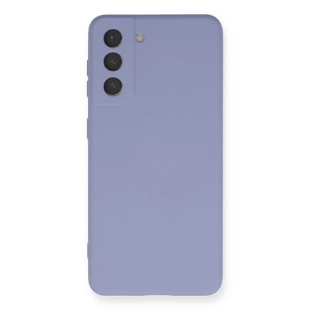 Samsung Galaxy S21 Kılıf Nano İçi Kadife Silikon - Lila
