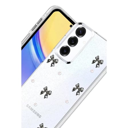 Samsung Galaxy S25 Fiyonk Desenli Kapak - Desen 8