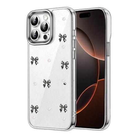 İphone 15 Pro Fiyonk Desenli Kapak - Desen 8