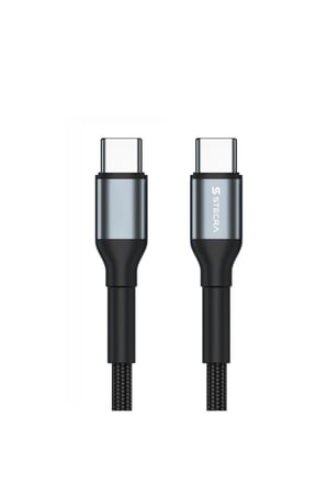 60W PD 3A Type-C to Type-C Naylon Örgülü Hızlı Şarj ve Data Kablosu