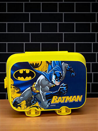 Batman 4 Bölmeli Çocuk Beslenme Kutusu 