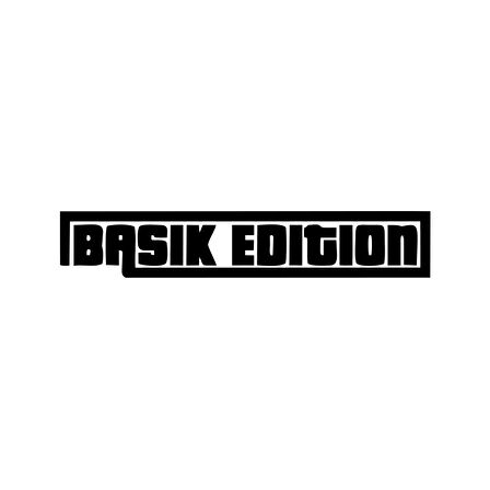 Basık Edition Araba Sticker 17x17 Cm Siyah