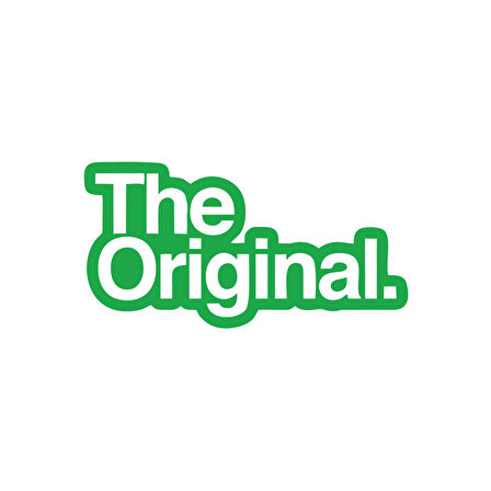The Original. Araba Sticker 17x17 Cm Yeşil