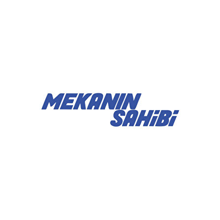 Mekanın Sahibi Araba Sticker 17x17 Cm Mavi