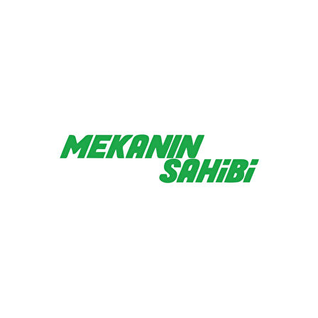 Mekanın Sahibi Araba Sticker 17x17 Cm Yeşil