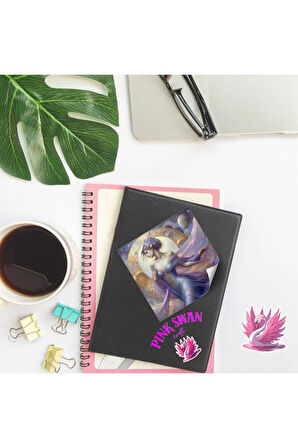 Rüya Aleminde Kadınlar Vintage 12 Adet Scrapbook Bullet Journal Mat Planlayıcı Sticker Etiket Seti