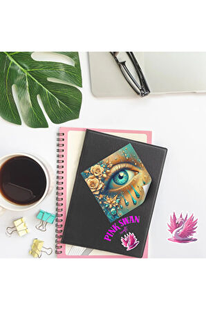 Kristal Gözyaşları Vintage 12 Adet Scrapbook Bullet Journal Mat Planlayıcı Sticker Etiket Seti