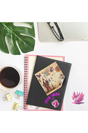 Mistik Şamanlar Vintage 12 Adet Scrapbook Bullet Journal Mat Planlayıcı Sticker Etiket Seti